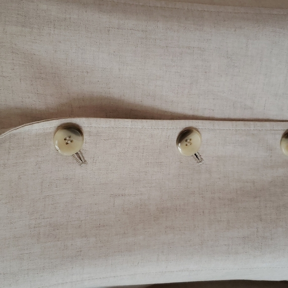 CLEO linen blend fully lined skirt set - Picture 10 of 11